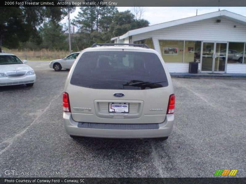 Arizona Beige Metallic / Flint Grey 2006 Ford Freestar Limited