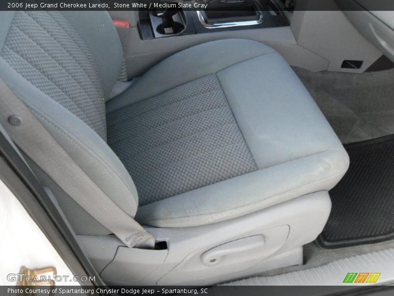 Stone White / Medium Slate Gray 2006 Jeep Grand Cherokee Laredo