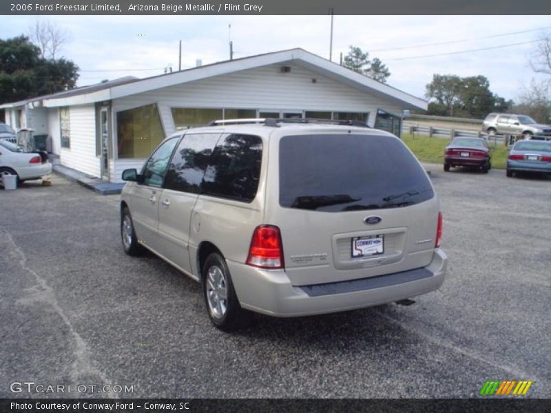 Arizona Beige Metallic / Flint Grey 2006 Ford Freestar Limited