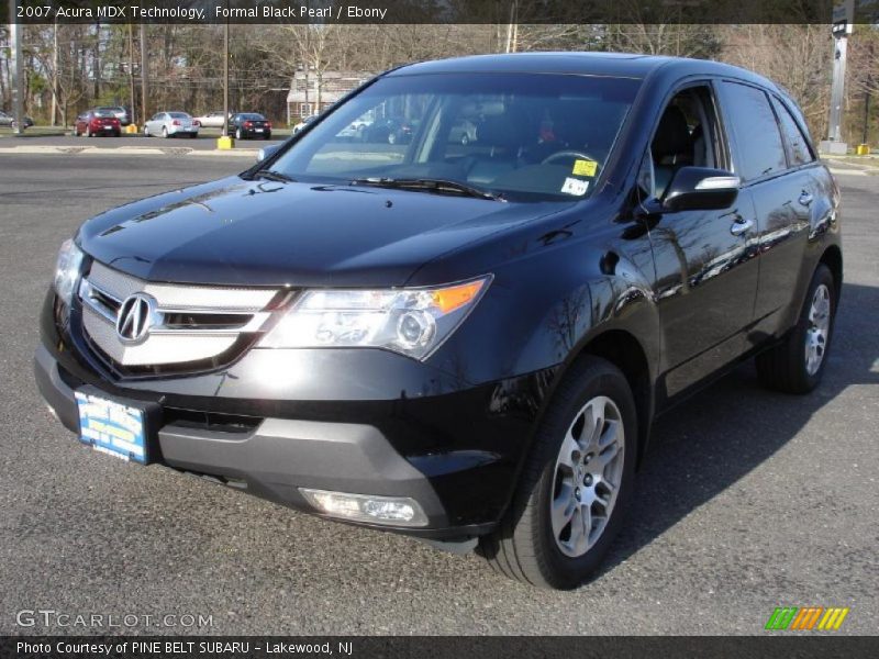 Formal Black Pearl / Ebony 2007 Acura MDX Technology