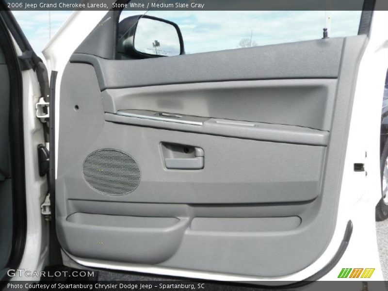 Stone White / Medium Slate Gray 2006 Jeep Grand Cherokee Laredo
