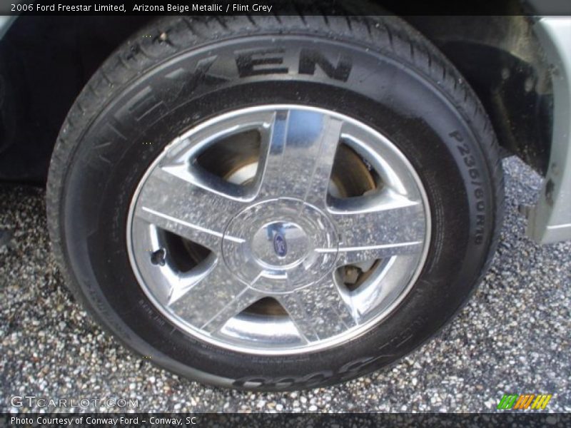 Arizona Beige Metallic / Flint Grey 2006 Ford Freestar Limited