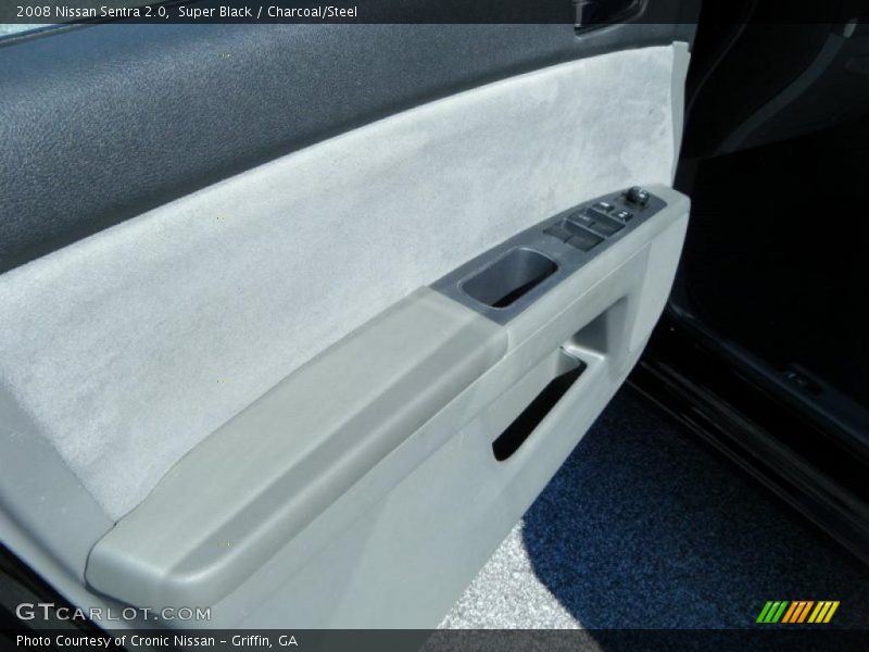Super Black / Charcoal/Steel 2008 Nissan Sentra 2.0