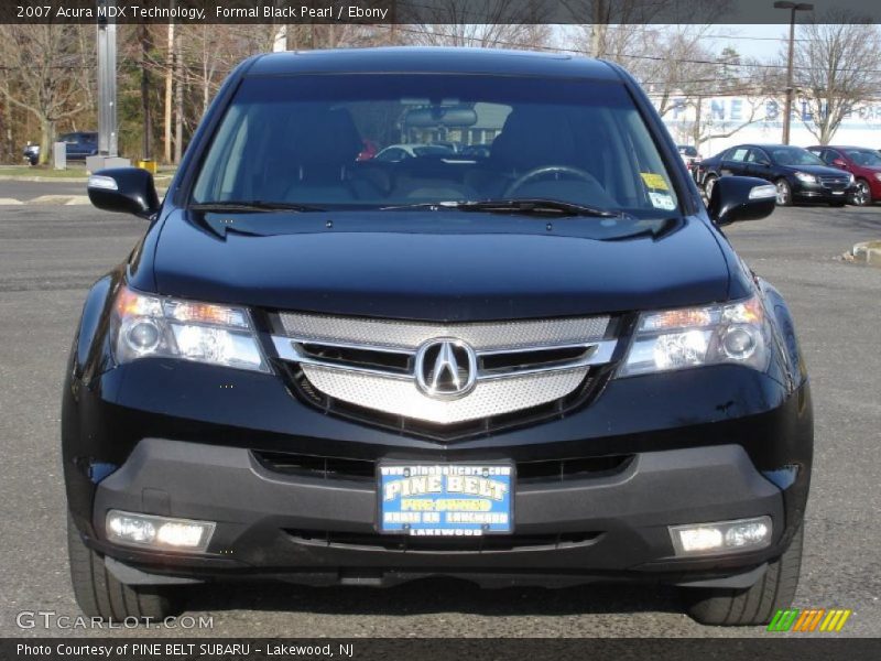 Formal Black Pearl / Ebony 2007 Acura MDX Technology