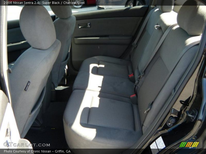 Super Black / Charcoal/Steel 2008 Nissan Sentra 2.0