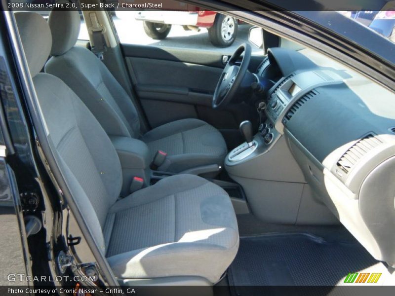 Super Black / Charcoal/Steel 2008 Nissan Sentra 2.0