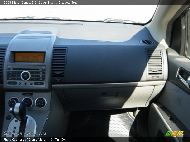 Super Black / Charcoal/Steel 2008 Nissan Sentra 2.0