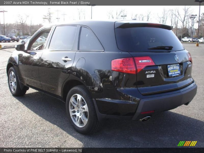 Formal Black Pearl / Ebony 2007 Acura MDX Technology