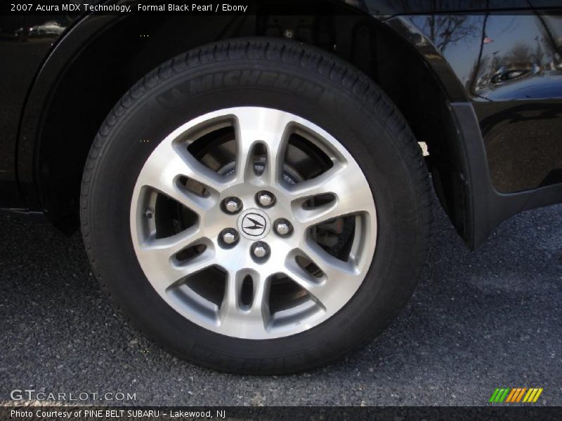 Formal Black Pearl / Ebony 2007 Acura MDX Technology
