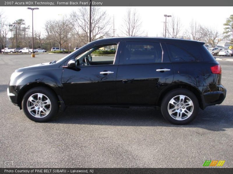 Formal Black Pearl / Ebony 2007 Acura MDX Technology