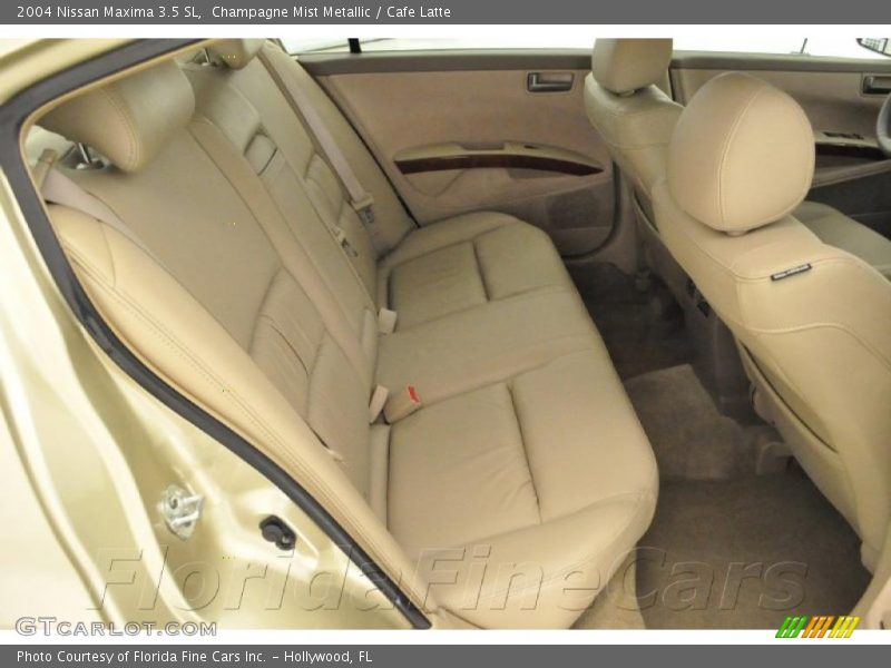 Champagne Mist Metallic / Cafe Latte 2004 Nissan Maxima 3.5 SL