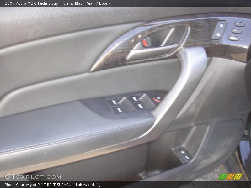 Formal Black Pearl / Ebony 2007 Acura MDX Technology