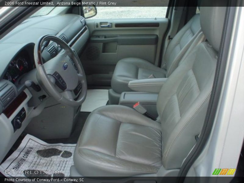 Arizona Beige Metallic / Flint Grey 2006 Ford Freestar Limited
