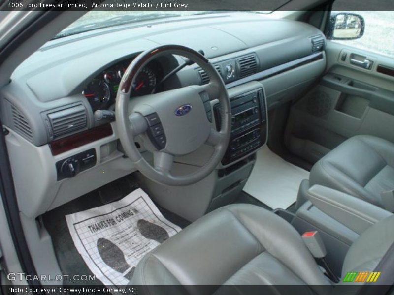 Arizona Beige Metallic / Flint Grey 2006 Ford Freestar Limited