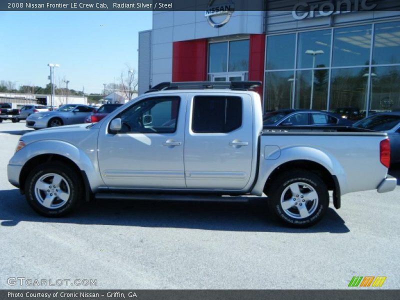 Radiant Silver / Steel 2008 Nissan Frontier LE Crew Cab