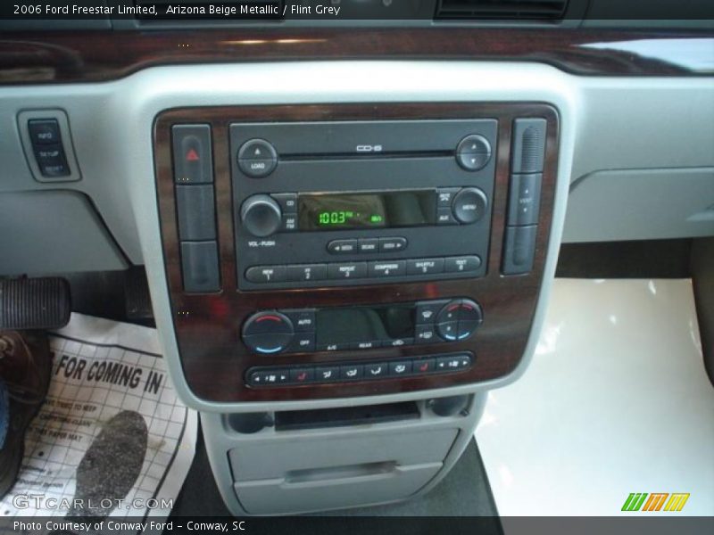 Arizona Beige Metallic / Flint Grey 2006 Ford Freestar Limited