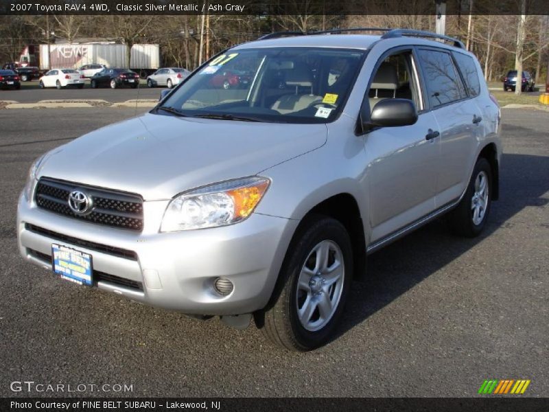 Classic Silver Metallic / Ash Gray 2007 Toyota RAV4 4WD
