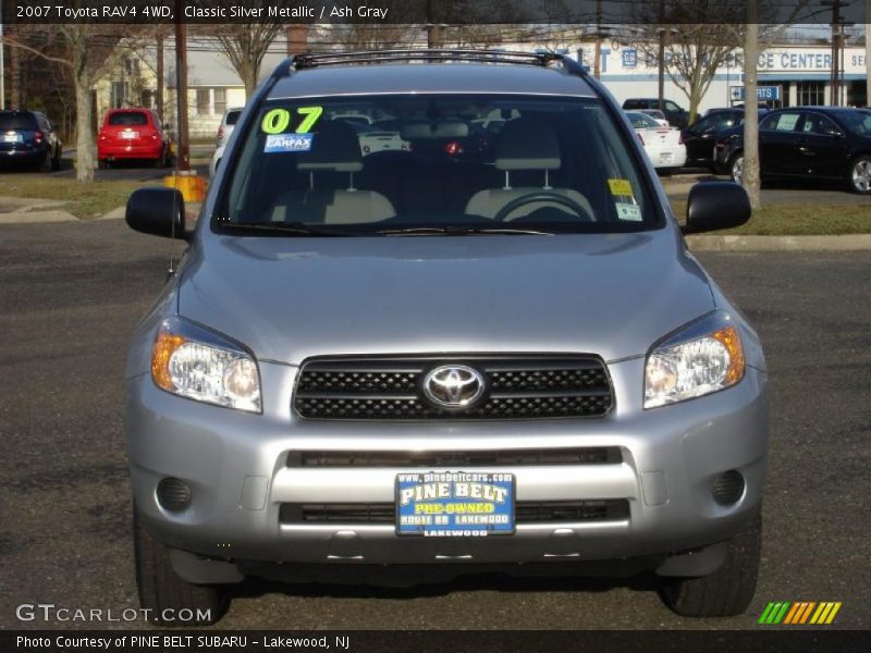 Classic Silver Metallic / Ash Gray 2007 Toyota RAV4 4WD