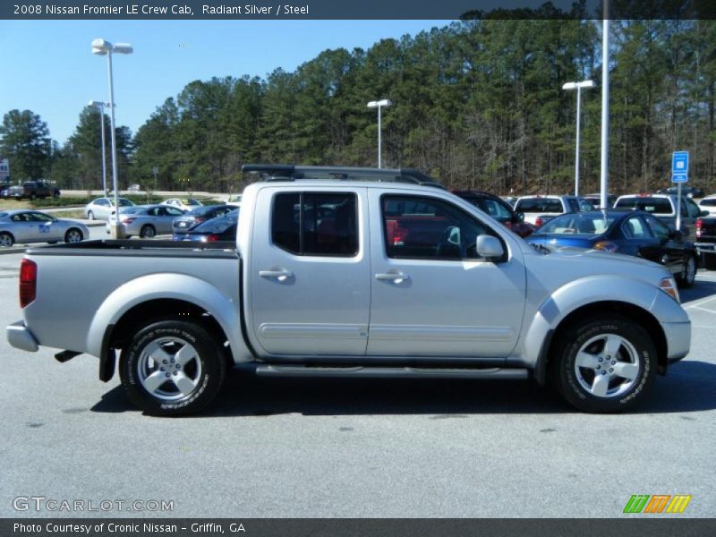 Radiant Silver / Steel 2008 Nissan Frontier LE Crew Cab