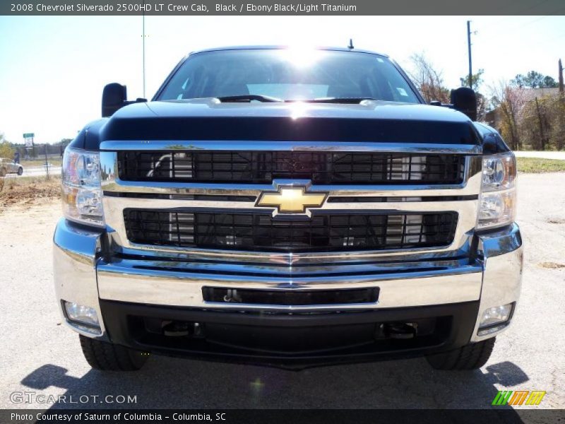Black / Ebony Black/Light Titanium 2008 Chevrolet Silverado 2500HD LT Crew Cab