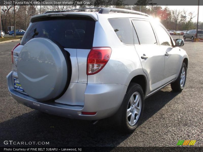 Classic Silver Metallic / Ash Gray 2007 Toyota RAV4 4WD
