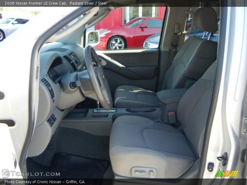 Radiant Silver / Steel 2008 Nissan Frontier LE Crew Cab