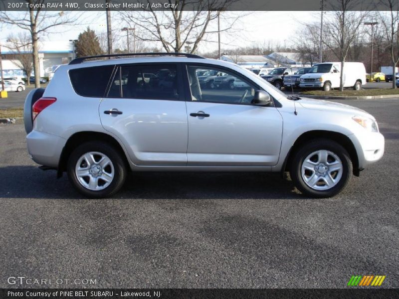 Classic Silver Metallic / Ash Gray 2007 Toyota RAV4 4WD