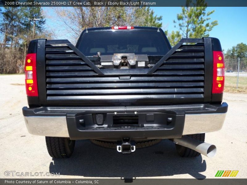Black / Ebony Black/Light Titanium 2008 Chevrolet Silverado 2500HD LT Crew Cab