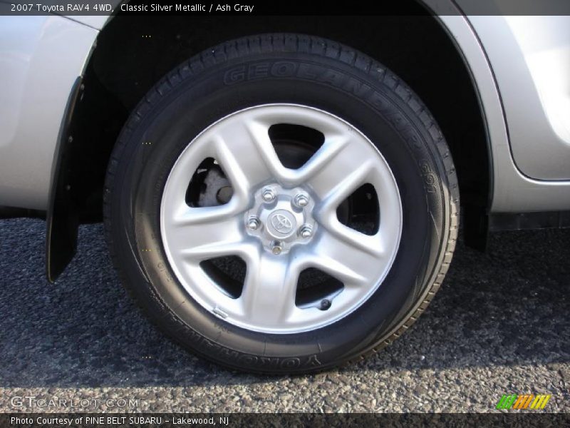 Classic Silver Metallic / Ash Gray 2007 Toyota RAV4 4WD