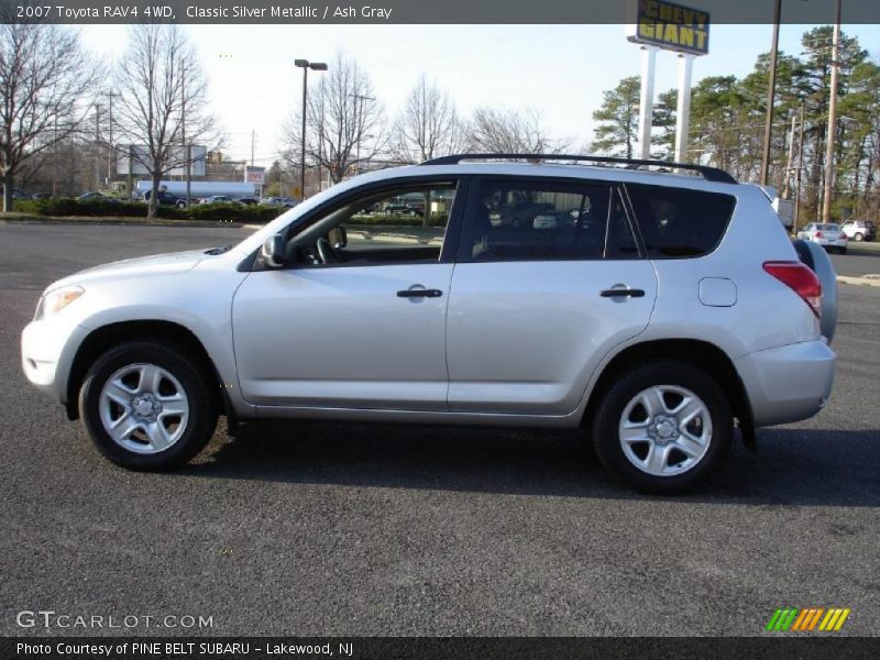 Classic Silver Metallic / Ash Gray 2007 Toyota RAV4 4WD
