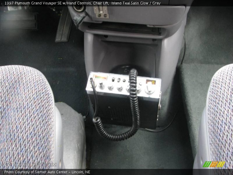 Island Teal Satin Glow / Gray 1997 Plymouth Grand Voyager SE w/Hand Controls, Chair Lift