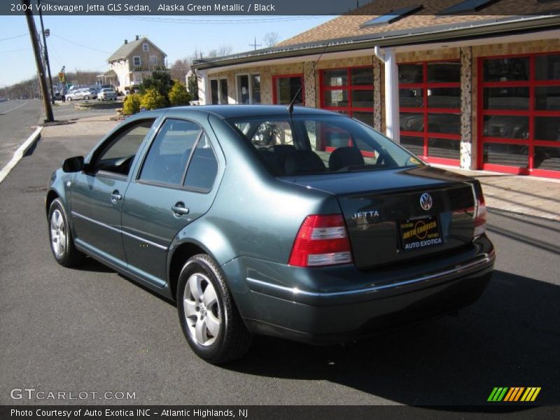Alaska Green Metallic / Black 2004 Volkswagen Jetta GLS Sedan