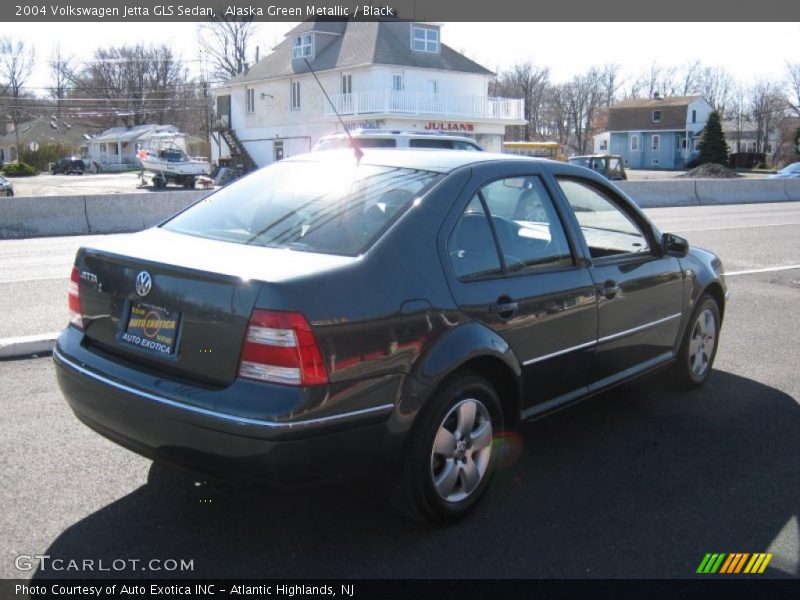 Alaska Green Metallic / Black 2004 Volkswagen Jetta GLS Sedan