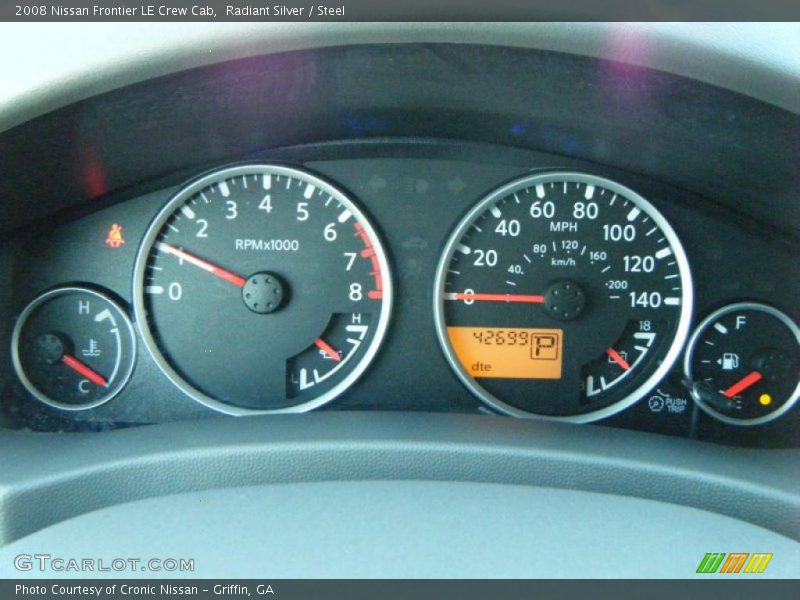 Radiant Silver / Steel 2008 Nissan Frontier LE Crew Cab