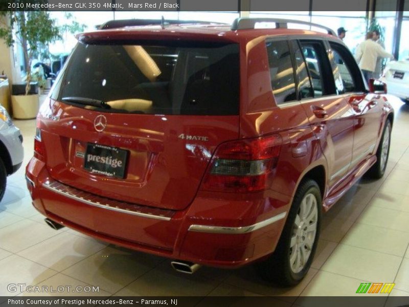 Mars Red / Black 2010 Mercedes-Benz GLK 350 4Matic