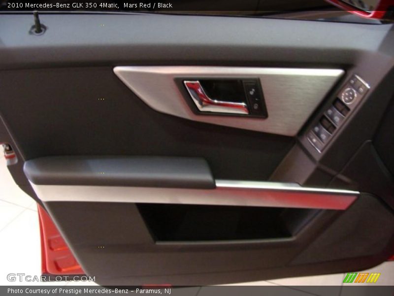 Mars Red / Black 2010 Mercedes-Benz GLK 350 4Matic