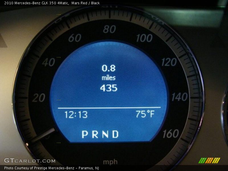 Mars Red / Black 2010 Mercedes-Benz GLK 350 4Matic