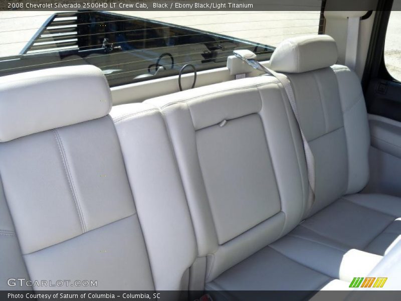 Black / Ebony Black/Light Titanium 2008 Chevrolet Silverado 2500HD LT Crew Cab