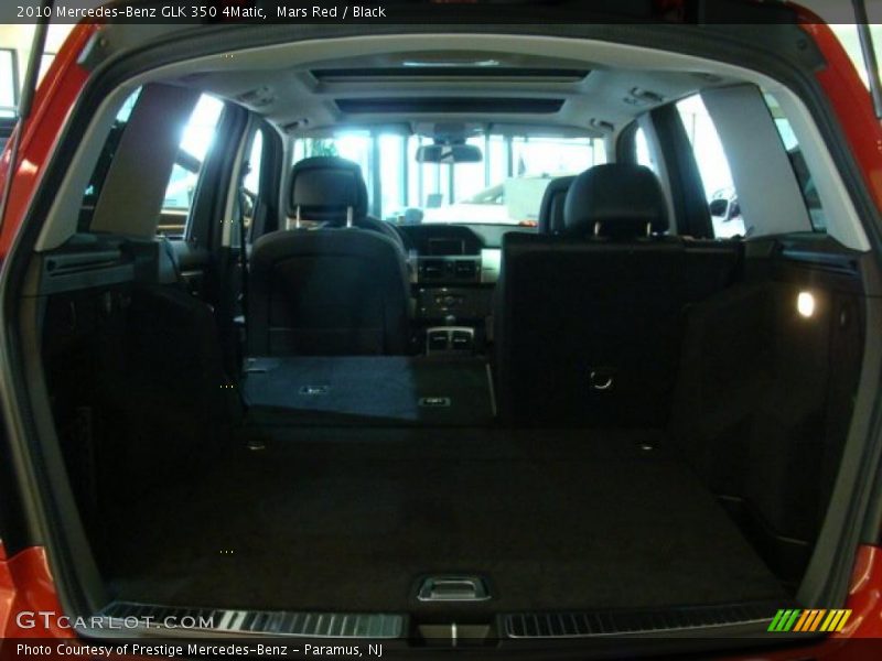 Mars Red / Black 2010 Mercedes-Benz GLK 350 4Matic