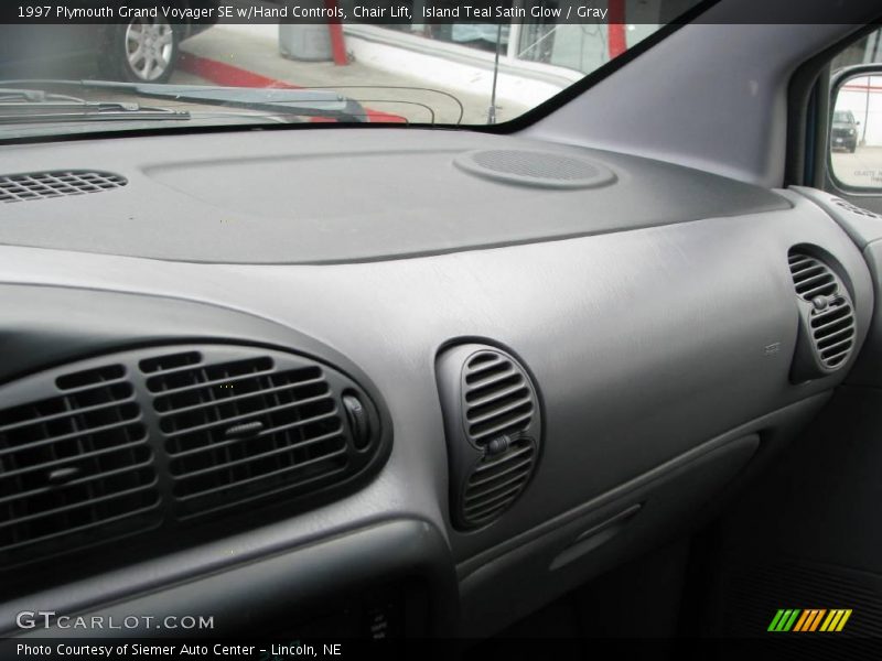 Island Teal Satin Glow / Gray 1997 Plymouth Grand Voyager SE w/Hand Controls, Chair Lift