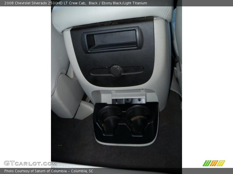 Black / Ebony Black/Light Titanium 2008 Chevrolet Silverado 2500HD LT Crew Cab