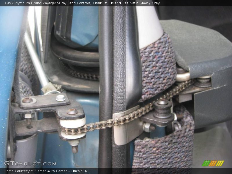 Island Teal Satin Glow / Gray 1997 Plymouth Grand Voyager SE w/Hand Controls, Chair Lift