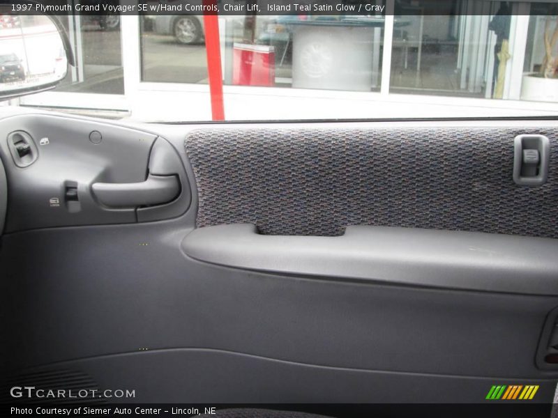 Island Teal Satin Glow / Gray 1997 Plymouth Grand Voyager SE w/Hand Controls, Chair Lift