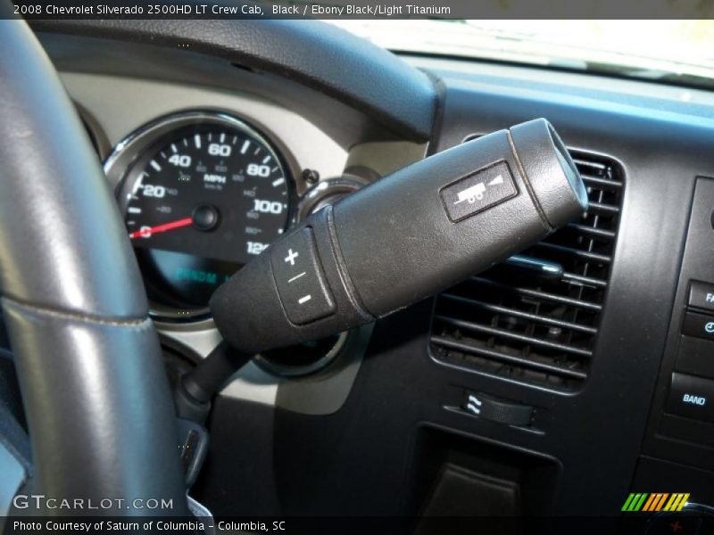 Black / Ebony Black/Light Titanium 2008 Chevrolet Silverado 2500HD LT Crew Cab