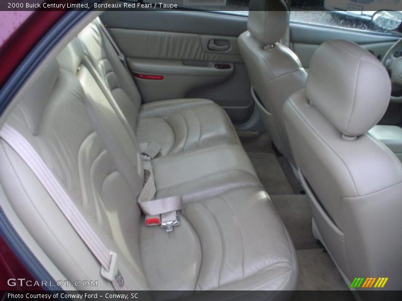 Bordeaux Red Pearl / Taupe 2000 Buick Century Limited