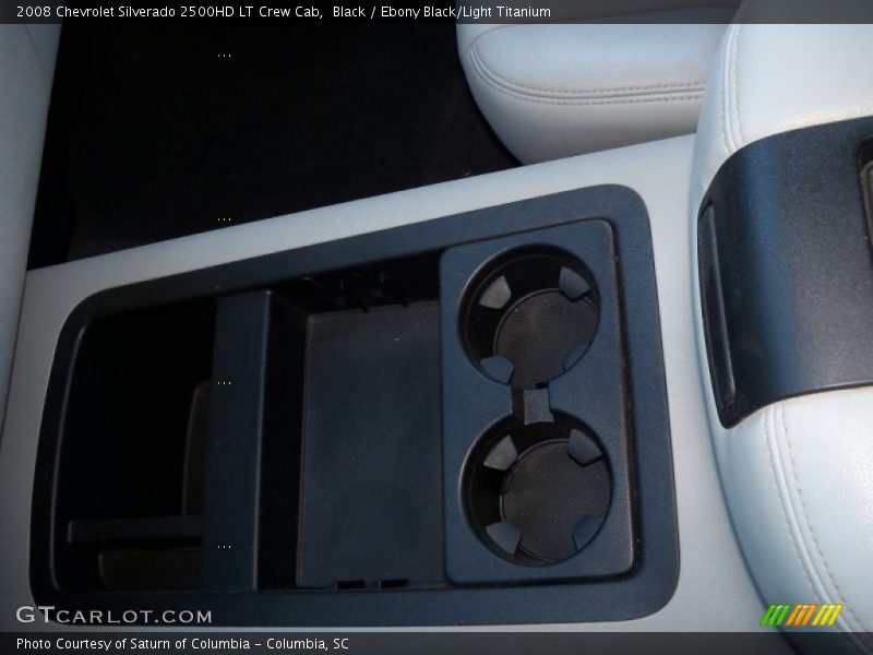 Black / Ebony Black/Light Titanium 2008 Chevrolet Silverado 2500HD LT Crew Cab