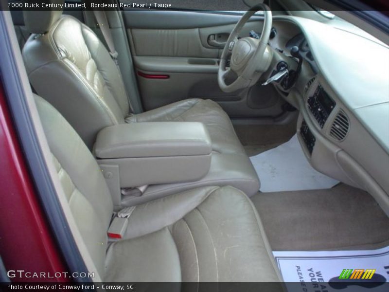 Bordeaux Red Pearl / Taupe 2000 Buick Century Limited