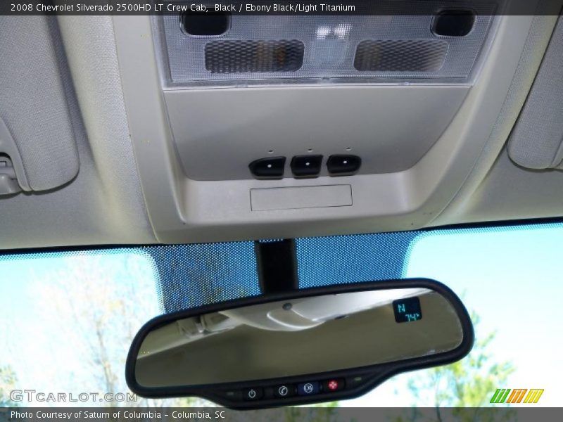 Black / Ebony Black/Light Titanium 2008 Chevrolet Silverado 2500HD LT Crew Cab
