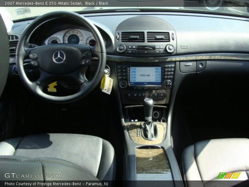Black / Black 2007 Mercedes-Benz E 350 4Matic Sedan