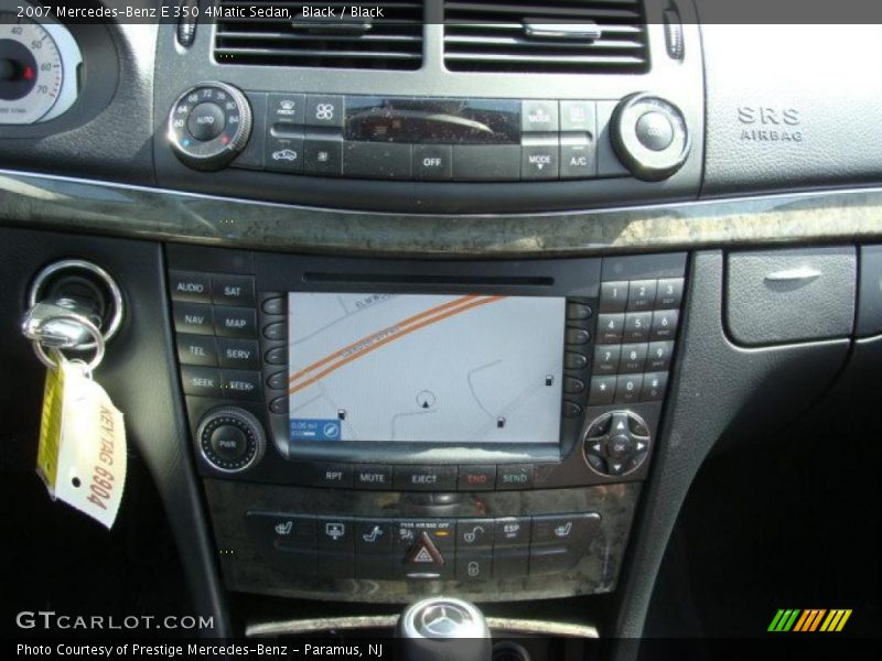 Black / Black 2007 Mercedes-Benz E 350 4Matic Sedan